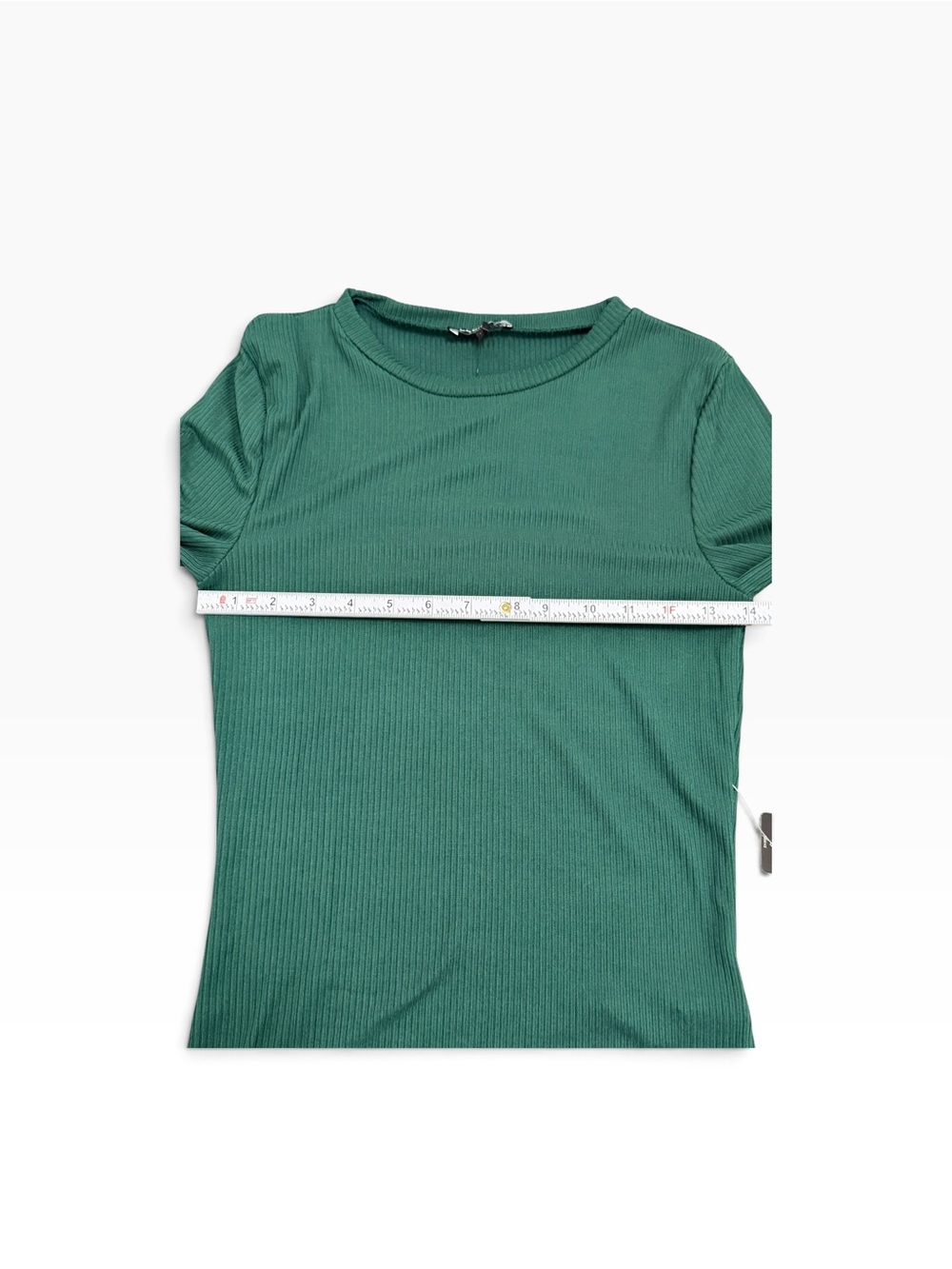 Express Ribbed Long-Sleeve Crewneck Top - Picture 6 of 7